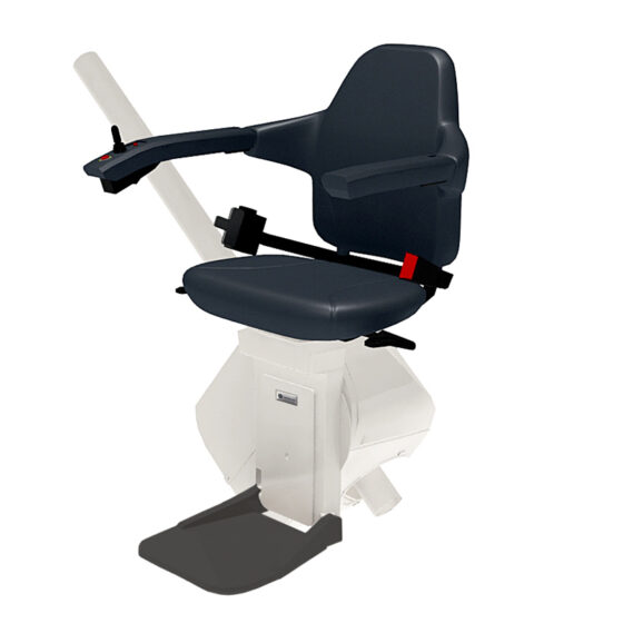 Handicare stairlift Freecurve classic anthracite side 1588225277