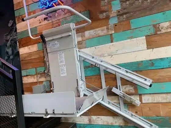 Savaria Delta inclined platform lift hospitality 1200x800 2