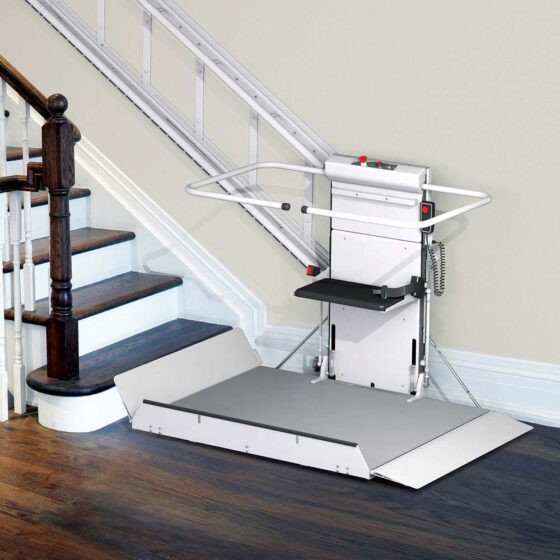 Savaria Delta inclined platform lift residential 1000x1000