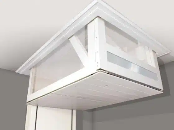 Savaria Telecab17 home lift bottom through floor render 3 1200x800