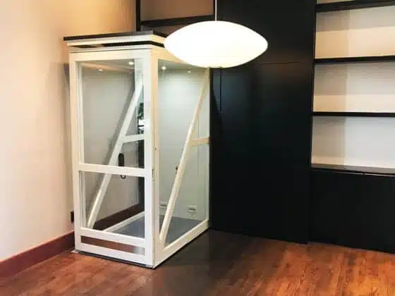 Savaria Telecab17 home lift top landing 1200x800