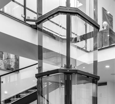 professionals savaria vuelift achitect awards narrow home elevator top left