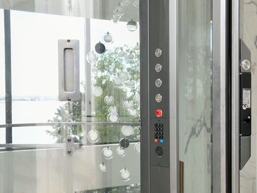 savaria vuelift mini home elevator - inside