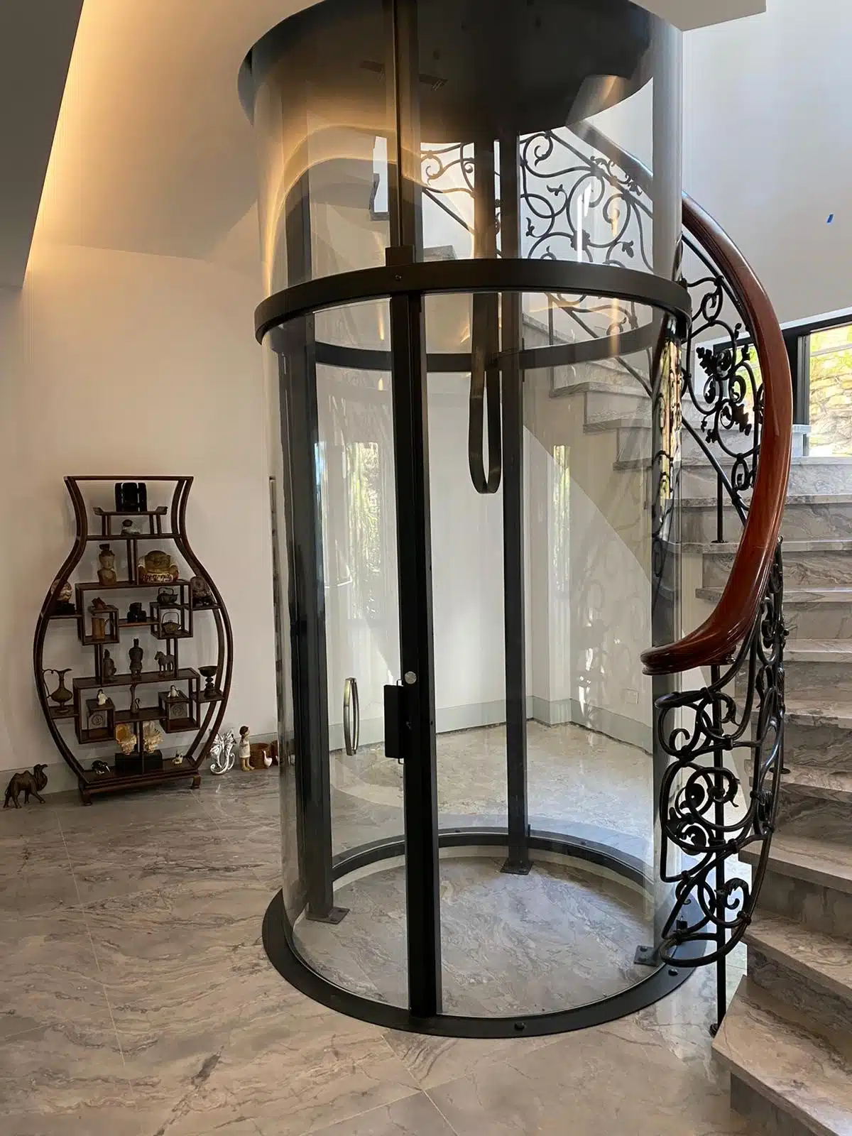 Savaria Vuelift Round installed by Savaria Australia