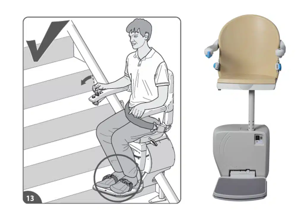 座椅电梯 膝盖僵硬患者