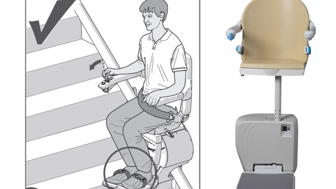 座椅电梯 膝盖僵硬患者